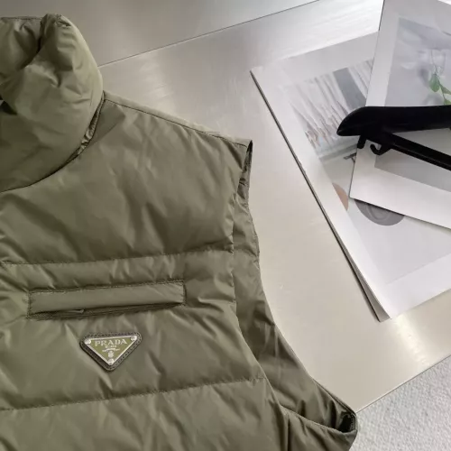 Replica Prada Down Feather Coat Sleeveless For Men #1386948 $155.00 USD for Wholesale