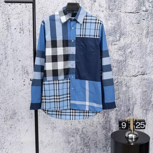 Burberry Shirts Long Sleeved For Men #1387024 $52.00 USD, Wholesale Replica Burberry Shirts