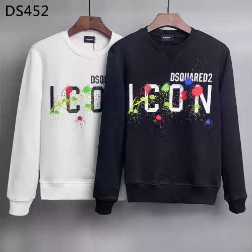 Replica Dsquared Hoodies Long Sleeved For Men #1387147 $42.00 USD for Wholesale