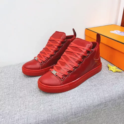 Balenciaga High Tops Shoes For Men #1387157 $80.00 USD, Wholesale Replica Balenciaga High Tops Shoes