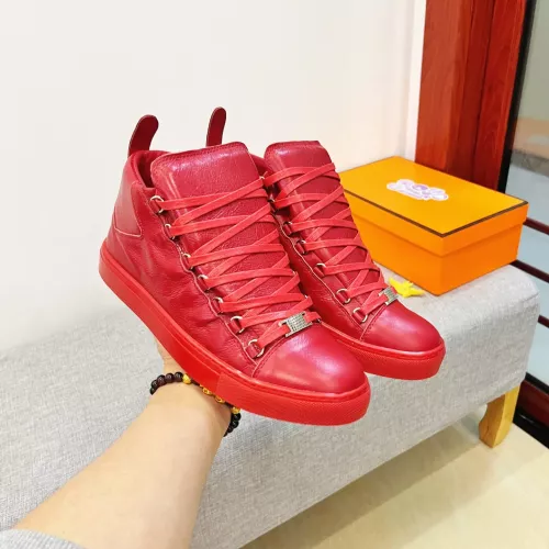 Replica Balenciaga High Tops Shoes For Men #1387157 $80.00 USD for Wholesale