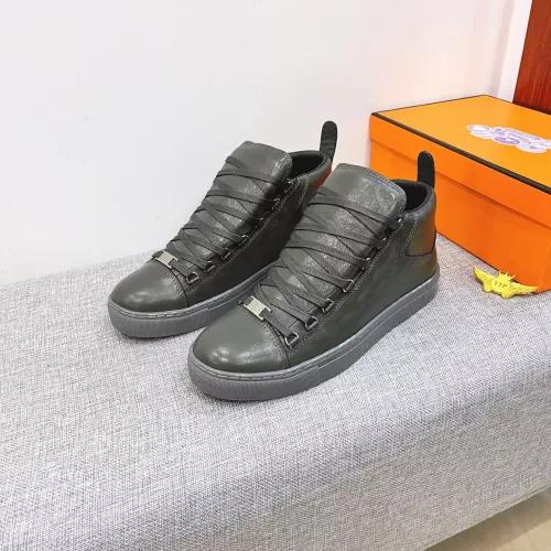 Balenciaga High Tops Shoes For Men #1387158 $80.00 USD, Wholesale Replica Balenciaga High Tops Shoes