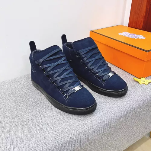 Replica Balenciaga High Tops Shoes For Men #1387162 $80.00 USD for Wholesale