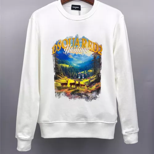 Dsquared Hoodies Long Sleeved For Men #1387236 $42.00 USD, Wholesale Replica Dsquared Hoodies