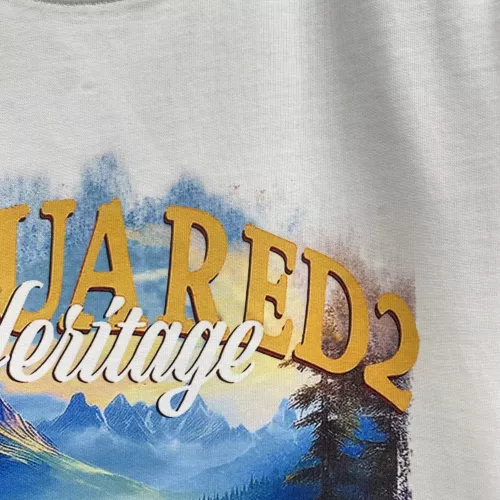 Replica Dsquared Hoodies Long Sleeved For Men #1387236 $42.00 USD for Wholesale