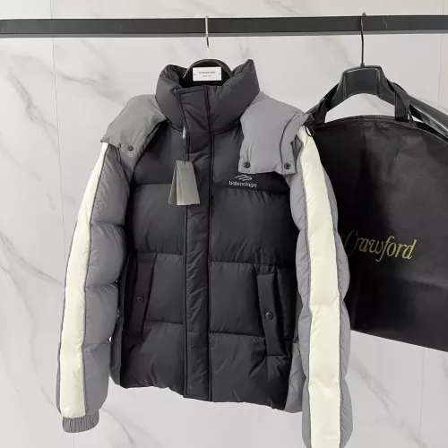 Balenciaga Down Feather Coat Long Sleeved For Men #1387241 $261.16 USD, Wholesale Replica Balenciaga Down Feather Coat