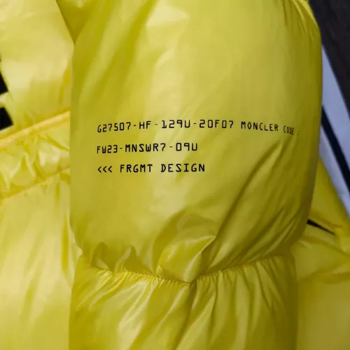 Replica Moncler Down Feather Coat Long Sleeved For Men #1387249 $160.00 USD for Wholesale