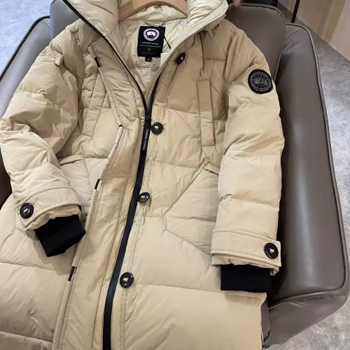 Replica Canada Goose Down Feather Coat Long Sleeved For Women #1387255 $257.85 USD for Wholesale