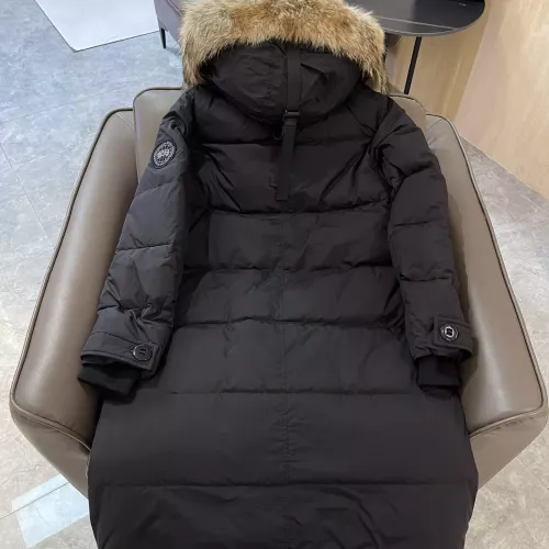 Replica Canada Goose Down Feather Coat Long Sleeved For Women #1387256 $257.85 USD for Wholesale