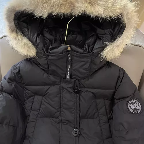 Replica Canada Goose Down Feather Coat Long Sleeved For Women #1387256 $257.85 USD for Wholesale