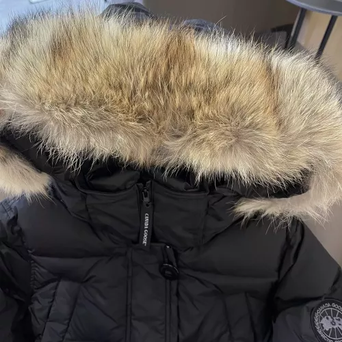 Replica Canada Goose Down Feather Coat Long Sleeved For Women #1387256 $257.85 USD for Wholesale