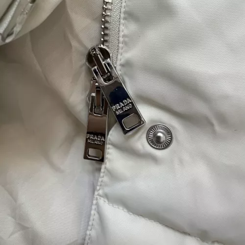 Replica Prada Down Feather Coat Long Sleeved For Women #1387262 $323.97 USD for Wholesale