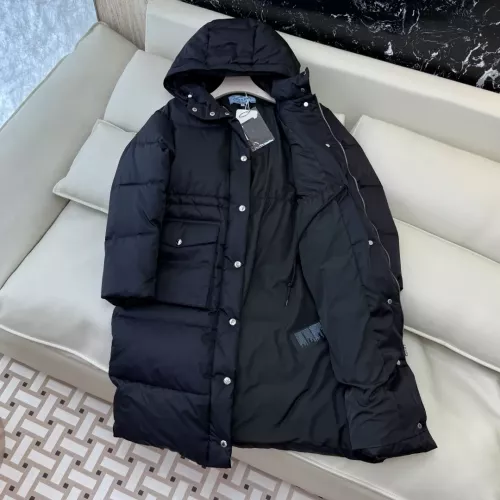 Replica Prada Down Feather Coat Long Sleeved For Women #1387264 $323.97 USD for Wholesale