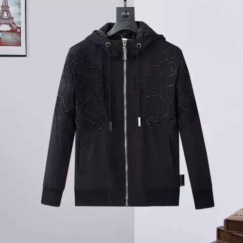 Philipp Plein PP Jackets Long Sleeved For Men #1387298 $85.00 USD, Wholesale Replica Philipp Plein PP Jackets