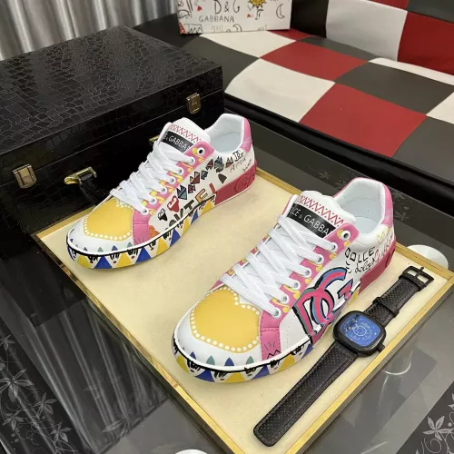 Dolce &amp; Gabbana D&amp;G Casual Shoes For Men #1387369 $88.00 USD, Wholesale Replica Dolce &amp; Gabbana D&amp;G Casual Shoes