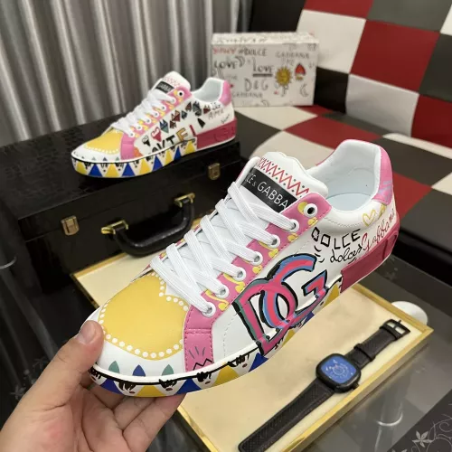 Replica Dolce & Gabbana D&G Casual Shoes For Women #1387370 $88.00 USD for Wholesale