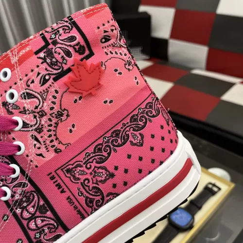 Replica Dsquared High Tops Shoes For Men #1387429 $82.00 USD for Wholesale