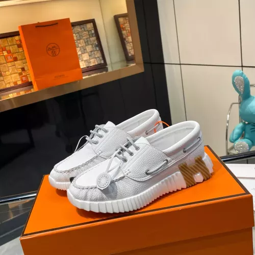 Replica Hermes Casual Shoes For Women #1387473 $115.00 USD for Wholesale