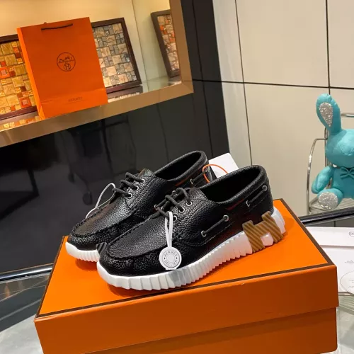 Replica Hermes Casual Shoes For Men #1387476 $115.00 USD for Wholesale