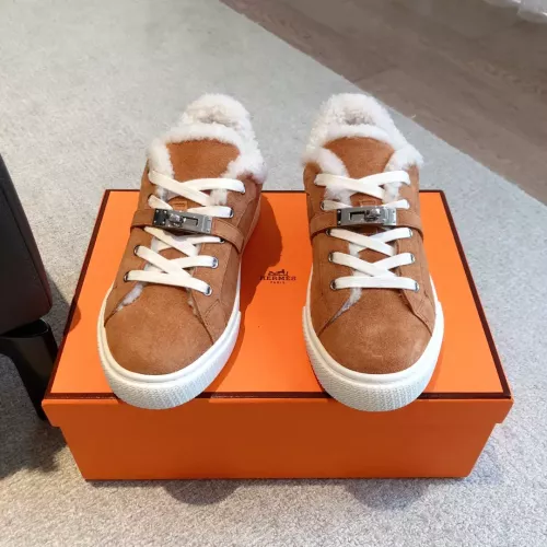 Replica Hermes Casual Shoes For Women #1387541 $135.00 USD for Wholesale