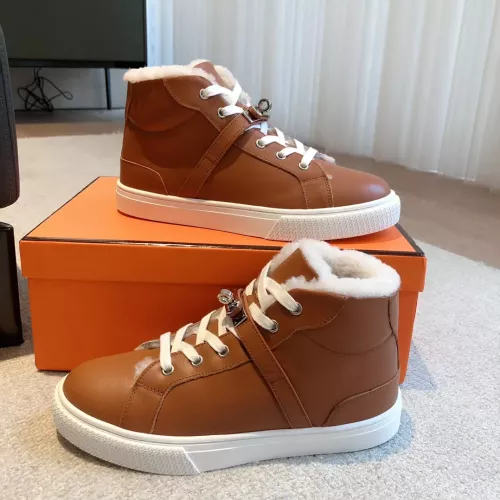 Hermes High Tops Shoes For Women #1387549 $145.00 USD, Wholesale Replica Hermes High Tops Shoes