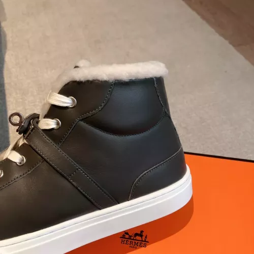 Replica Hermes High Tops Shoes For Men #1387550 $145.00 USD for Wholesale