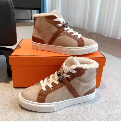 Hermes High Tops Shoes For Men #1387554 $145.00 USD, Wholesale Replica Hermes High Tops Shoes