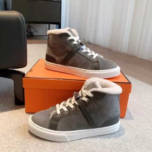 Hermes High Tops Shoes For Women #1387557 $145.00 USD, Wholesale Replica Hermes High Tops Shoes