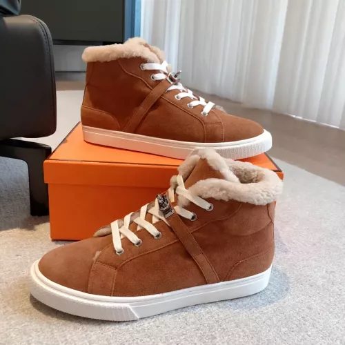 Hermes High Tops Shoes For Women #1387559 $145.00 USD, Wholesale Replica Hermes High Tops Shoes