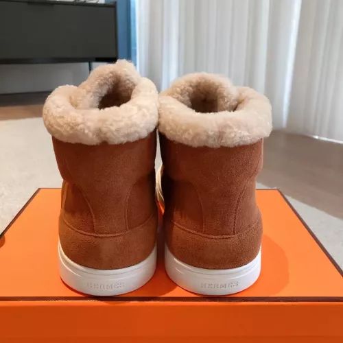 Replica Hermes High Tops Shoes For Women #1387559 $145.00 USD for Wholesale