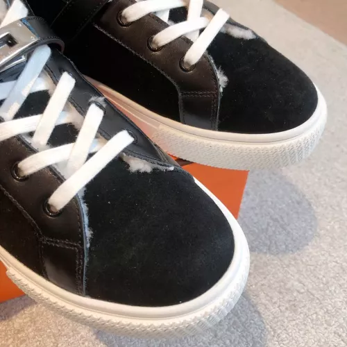 Replica Hermes High Tops Shoes For Women #1387561 $145.00 USD for Wholesale