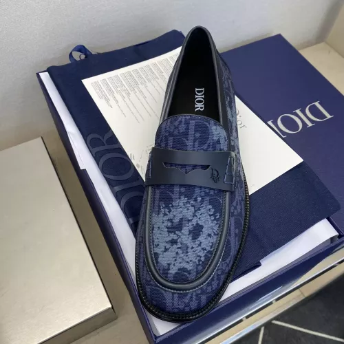 Replica Christian Dior Leather Shoes For Men #1387563 $172.00 USD for Wholesale