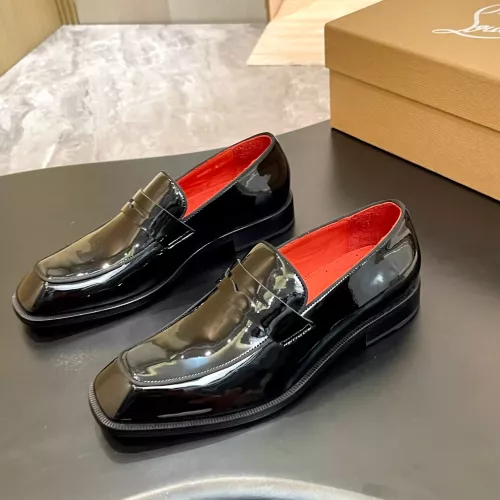 Christian Louboutin Leather Shoes For Men #1387567 $172.00 USD, Wholesale Replica Christian Louboutin Leather Shoes
