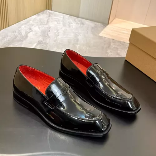 Replica Christian Louboutin Leather Shoes For Men #1387567 $172.00 USD for Wholesale