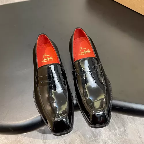 Replica Christian Louboutin Leather Shoes For Men #1387567 $172.00 USD for Wholesale