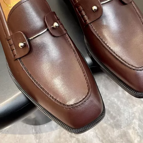 Replica Christian Louboutin Leather Shoes For Men #1387568 $172.00 USD for Wholesale