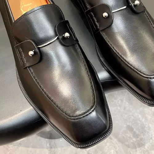 Replica Christian Louboutin Leather Shoes For Men #1387577 $172.00 USD for Wholesale