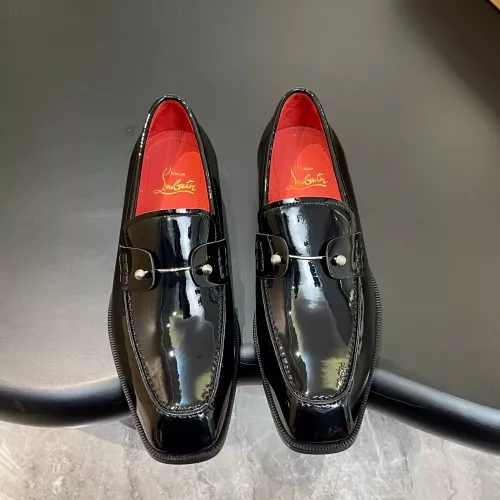 Replica Christian Louboutin Leather Shoes For Men #1387580 $172.00 USD for Wholesale