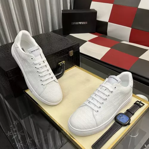 Replica Armani Casual Shoes For Men #1387587 $80.00 USD for Wholesale