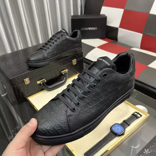 Armani Casual Shoes For Men #1387590 $80.00 USD, Wholesale Replica Armani Casual Shoes