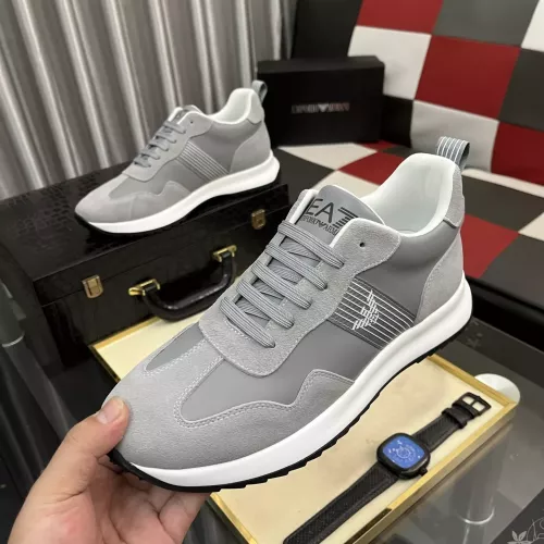 Armani Casual Shoes For Men #1387601 $85.00 USD, Wholesale Replica Armani Casual Shoes