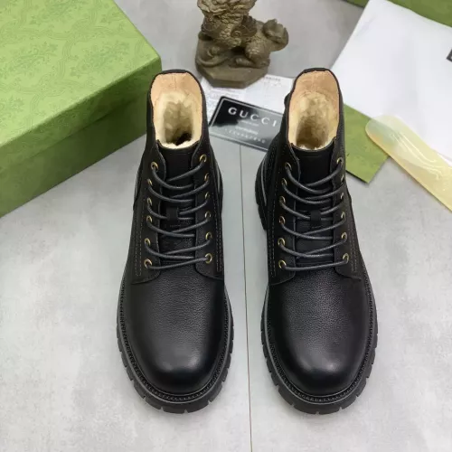 Replica Gucci Boots For Men #1387625 $105.00 USD for Wholesale