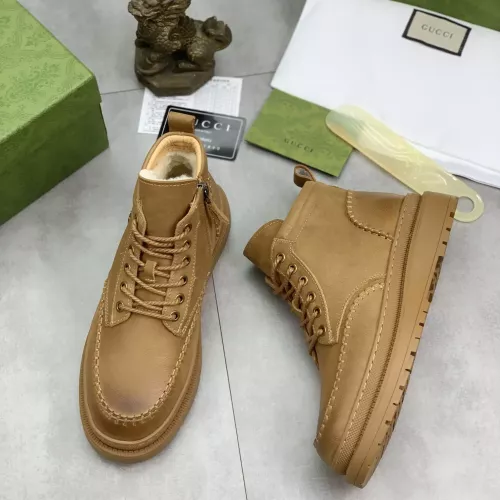 Replica Gucci Boots For Men #1387627 $105.00 USD for Wholesale