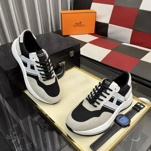 Replica Hermes Casual Shoes For Men #1387643 $85.00 USD for Wholesale