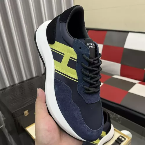Replica Hermes Casual Shoes For Men #1387646 $85.00 USD for Wholesale