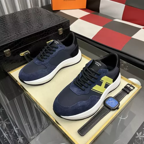 Replica Hermes Casual Shoes For Men #1387646 $85.00 USD for Wholesale