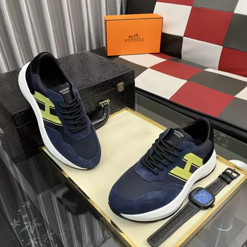 Replica Hermes Casual Shoes For Men #1387646 $85.00 USD for Wholesale