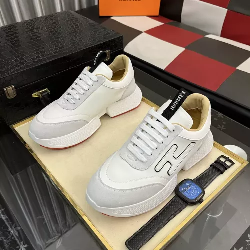 Replica Hermes Casual Shoes For Men #1387675 $88.00 USD for Wholesale