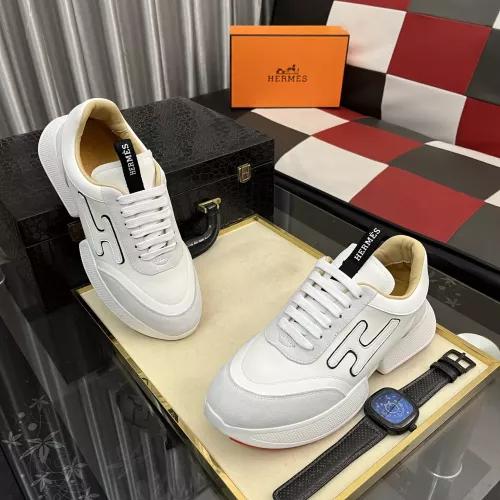 Replica Hermes Casual Shoes For Men #1387675 $88.00 USD for Wholesale