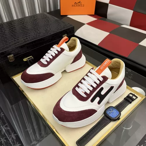 Replica Hermes Casual Shoes For Men #1387676 $88.00 USD for Wholesale